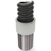 Hose Corroflon AS, corrugated PTFE hose with spiral and stainless steel braiding